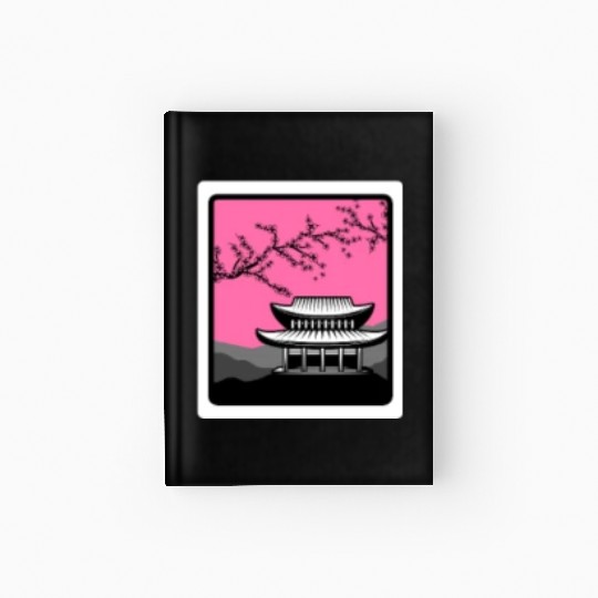 Cherry Blossom Hardcover Journal, Sakura Kawaii Pop Culture