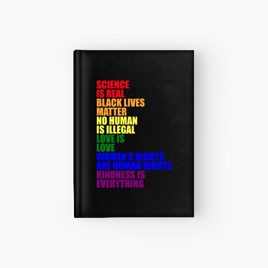 Science Is Real Hardcover Journal
