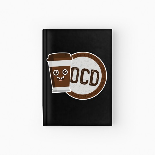 Coffee OCD Hardcover Journal