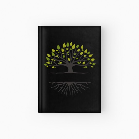 Family Reunion,, Family Reunion Tree, tree logo Hardcover Journal