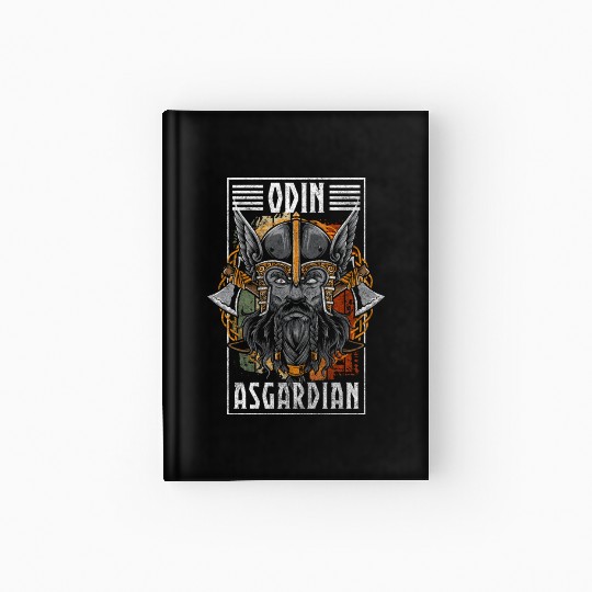 Odin Valhalla Symbol Hardcover Journal
