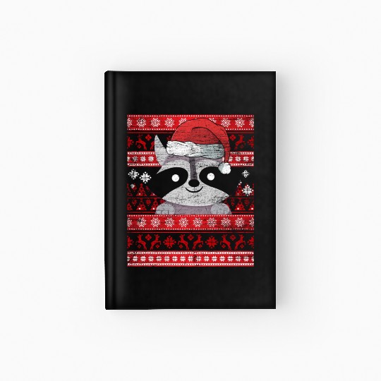 Zookeeper Raccoon Ugly Racoon Hardcover Journal