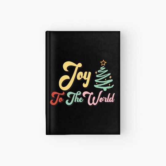 Joy to the world nostalgia trending Hardcover Journal