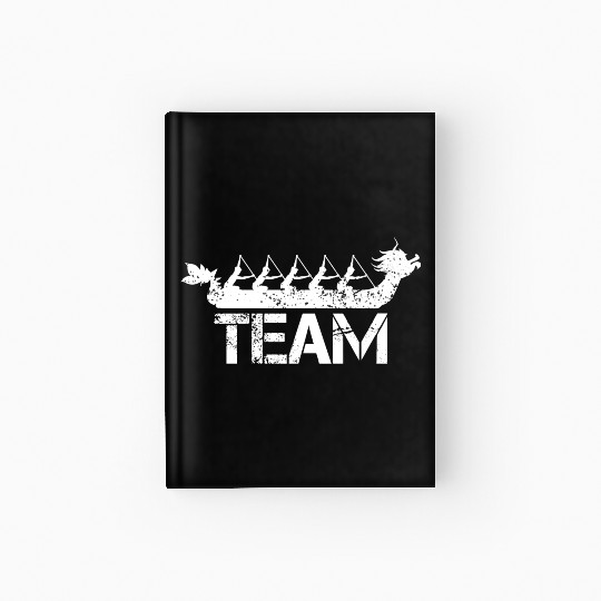 Dragon Boat Racing Team Hardcover Journal