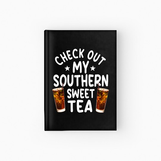 Southern Sweet Tea Outfit Hardcover Journal