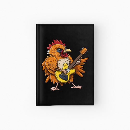 Groovy Cheese: Strumming to Cheesy Melodies Hardcover Journal
