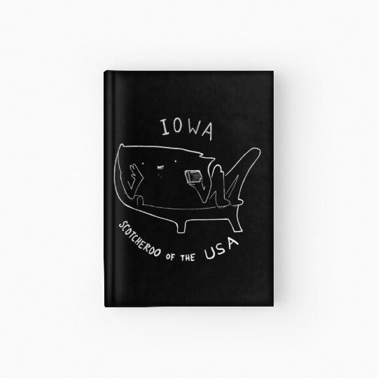 Iowa scotcheroos of the USA Hardcover Journal