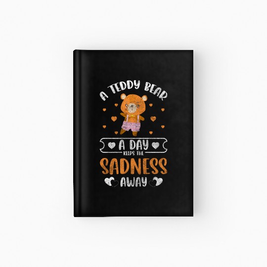 Teddy Bear Protector Bear Hardcover Journal