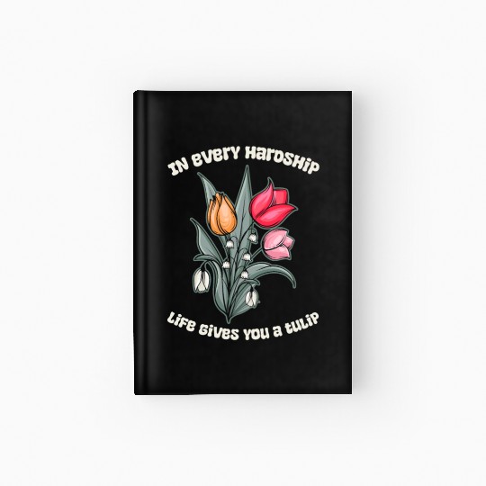 Tulip Gardening Cute Hardcover Journal