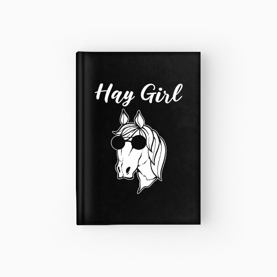 Hay Girl Equestrian Hardcover Journal