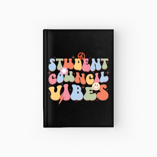 Student Council Vibes, Back To School Hardcover Journal