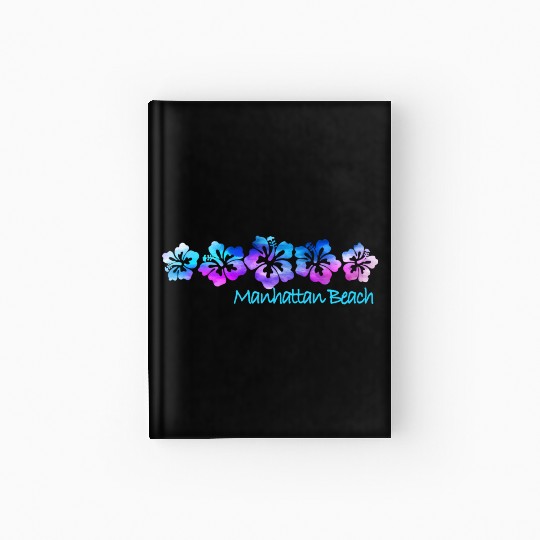 Beach Tropical Flower -Vacation Beach Hardcover Journal