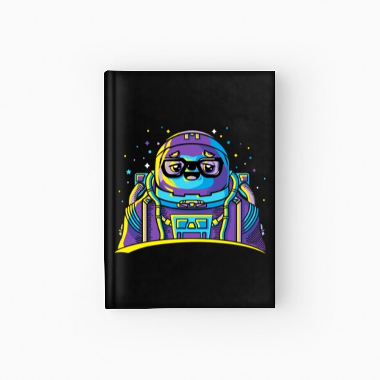 Astro Sloth Hardcover Journal