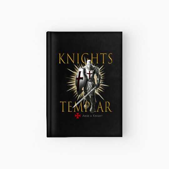 Knights Templar Christian Religious Warrior Oath E Hardcover Journal