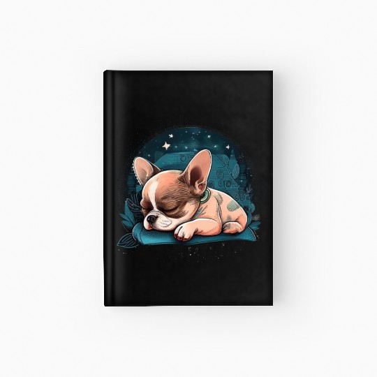 Chihuahua | Sunday Sleep Cute Dog Good Night Hardcover Journal