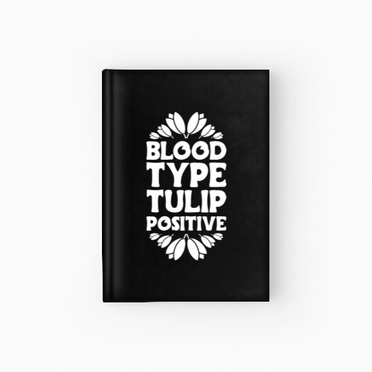 Tulip Gardening Tulips Hardcover Journal