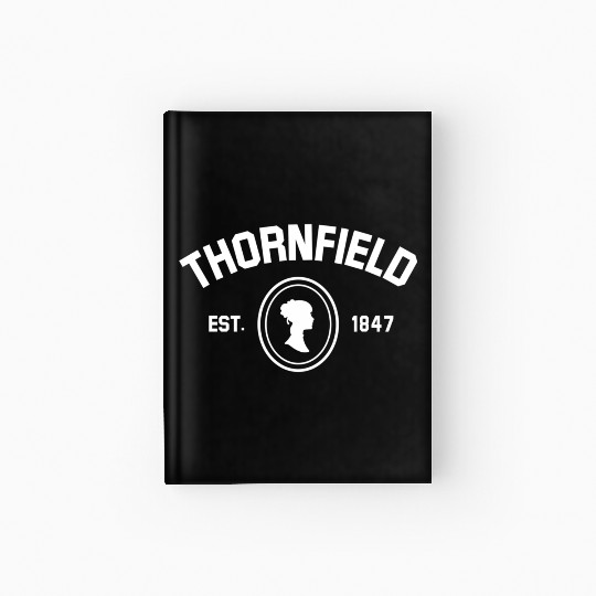 Jane Eyre Charlotte Bronte Thornfield 1847 - Book Hardcover Journal