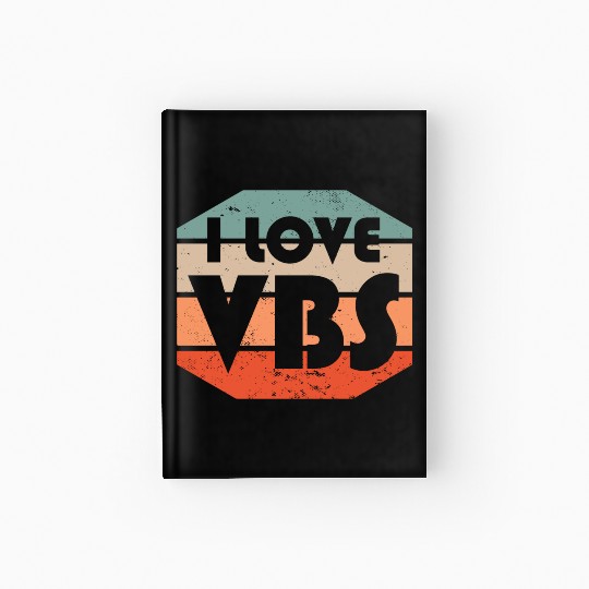 I Love VBS Summer Camp Vacation Bible School Crew Hardcover Journal