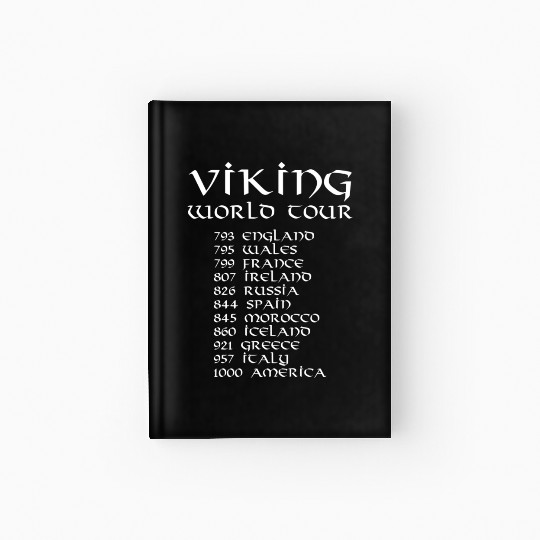 Viking World Tour Hardcover Journal