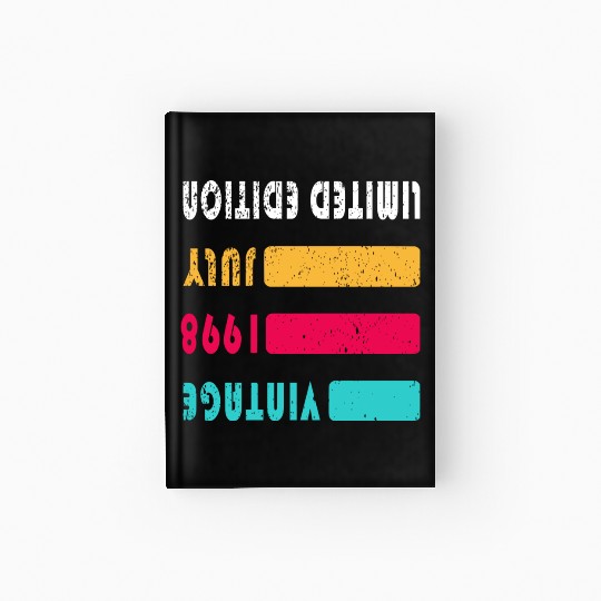 July 1998 Anniversary July 1998 July Hardcover Journal