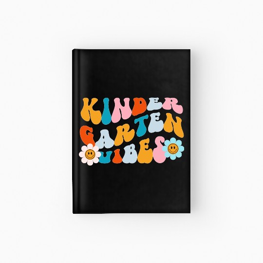 Kindergarten Vibes, Back to School Hardcover Journal