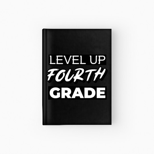 Back to School Hardcover Journal Level Up 4th
