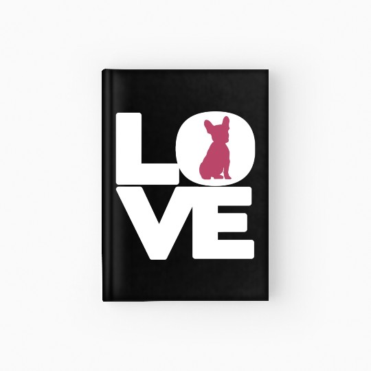 French Bulldog Mom Lover Funny Cute Frenchie Hardcover Journal