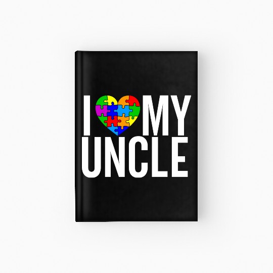 I Love my Uncle Hardcover Journal