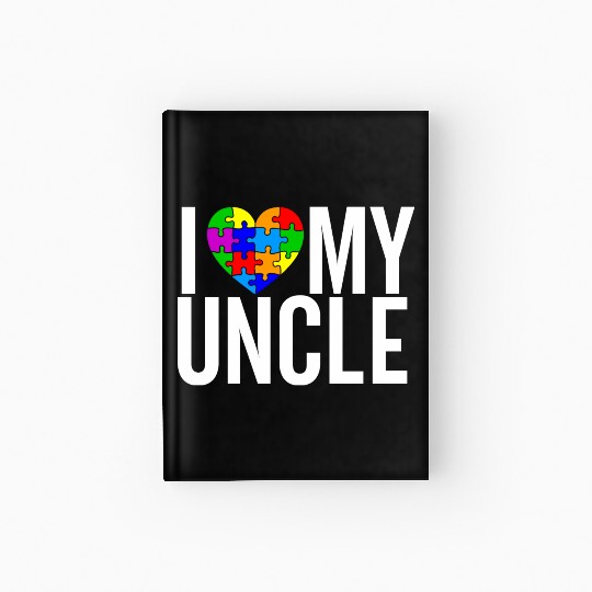 I Love my Uncle Hardcover Journal