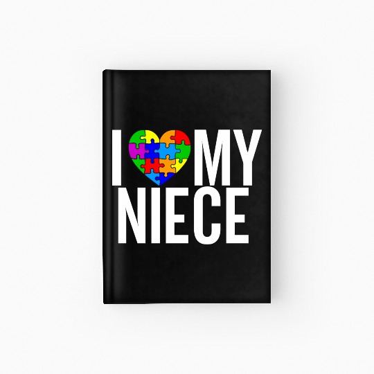 I Love My Niece Hardcover Journal