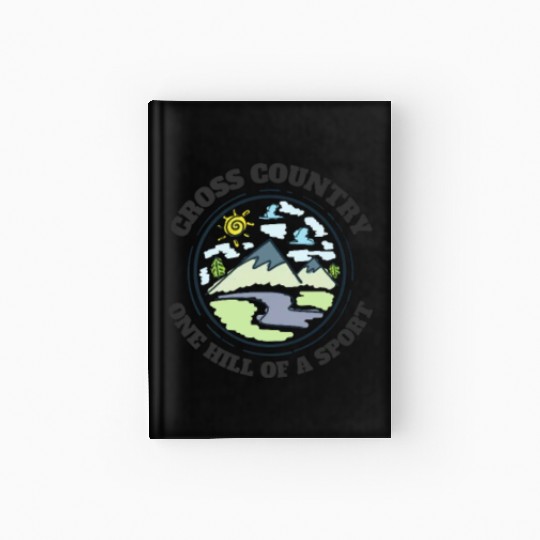 High School Running Hardcover Journal, Cross Country Hills,