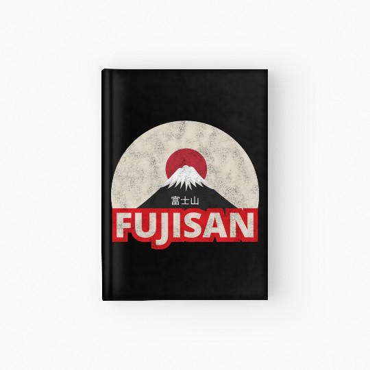 Japan Tokyo Mount Fuji Fujisan Hardcover Journal