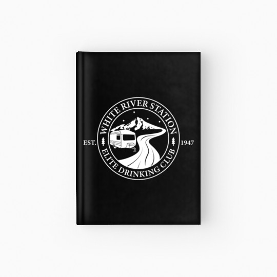 White River Elite Drinking Club Hardcover Journal