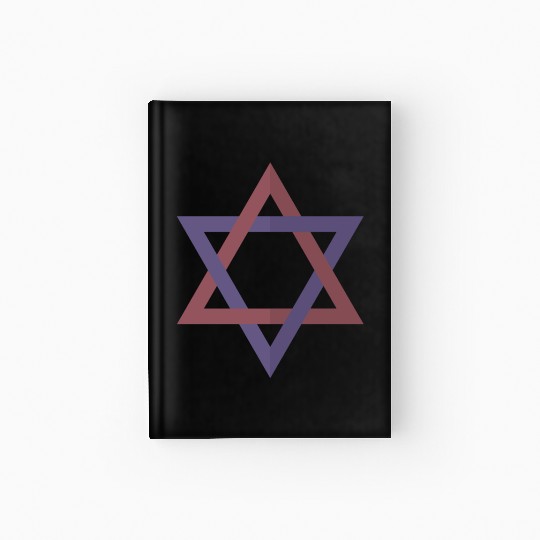 Star Of David Hardcover Journal