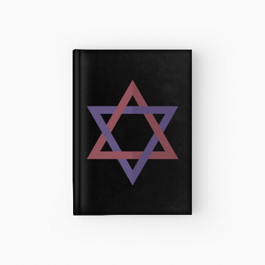 Star Of David Hardcover Journal