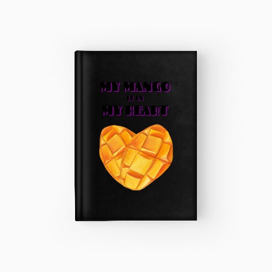 My Mango is in my Heart Hardcover Journal