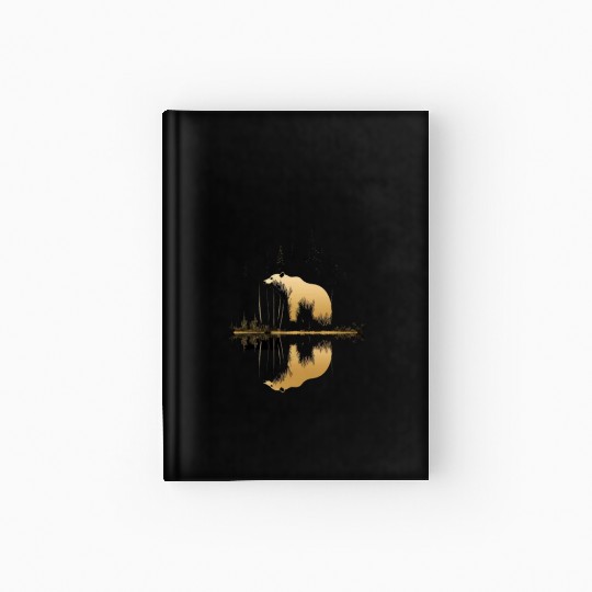 Bear Animal Grizzly Natures Hardcover Journal