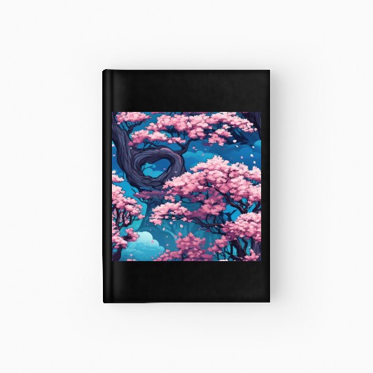 Anime Euphoria: Fantasy Cherry Blossom Dreamscape Hardcover Journal