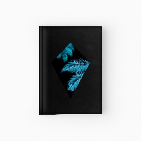 Palm tree icon Hardcover Journal