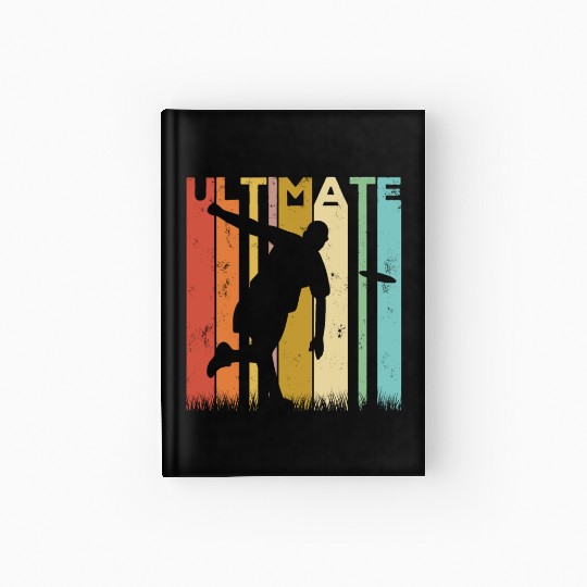 Ultimate Frisbee Frolf Disc Golf Flying Disc Sport Hardcover Journal
