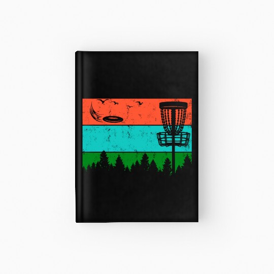 Ultimate Frisbee Frolf Disc Golf Flying Disc Sport Hardcover Journal