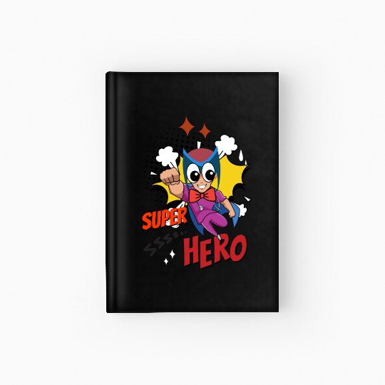 Super Hero Hardcover Journal