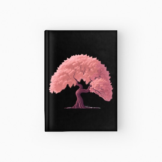 Sakura tree Hardcover Journal