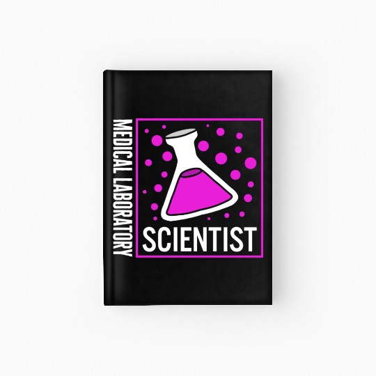 Science Hardcover Journal, Medical Laboratory Scientist Hardcover Journal,