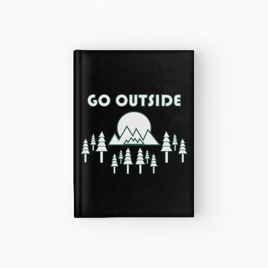Take a Hike, Hiking Lover, Adventure, Nature. Hardcover Journal