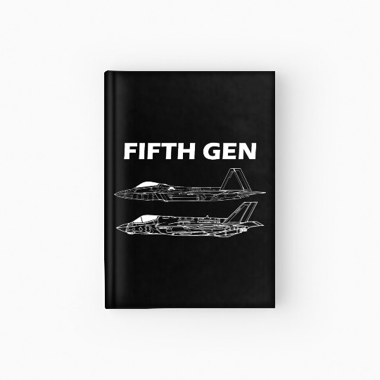 FIFTH GEN | F-22 F-35 Hardcover Journal