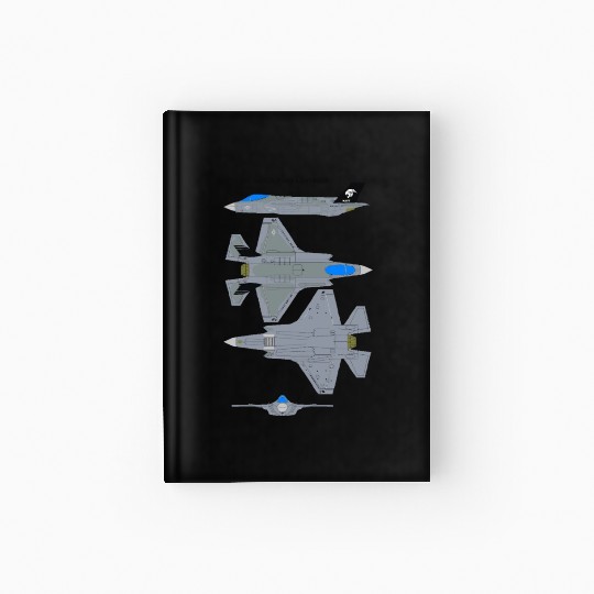 Lockheed Martin F 35B Lightning Hardcover Journal