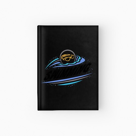 Swimming In Summer Hardcover Journal