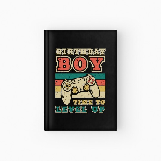 Time to level up Hardcover Journal