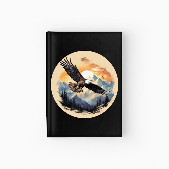 Bald Eagle as America's Symbol Hardcover Journal